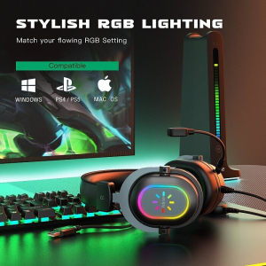 Купить Игровые наушники Fifine H6 Gaming Headsets, Graphite (H6G)-8.jpg